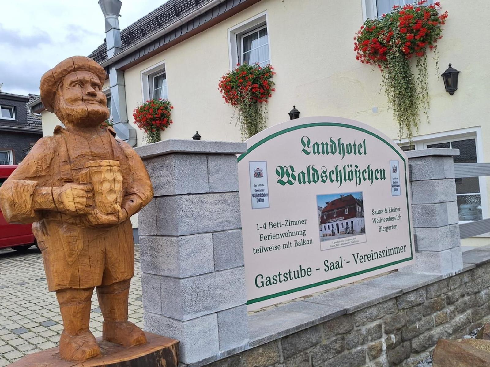 Ferienwohnung - Landhotel Waldschloesschen Sohland an der Spree エクステリア 写真